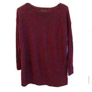 Tahari 100% Extra Fine Merino Wool Sweater